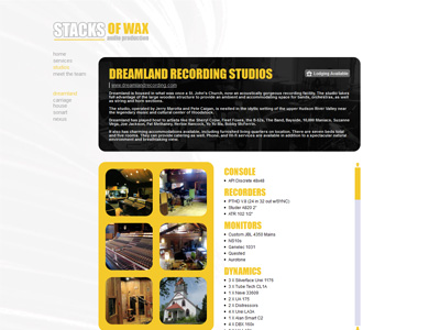 Studios Page